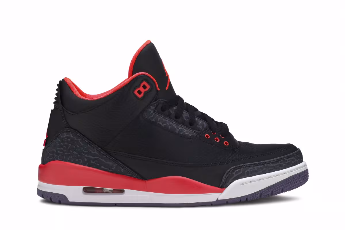 Air Jordan 3 Crimson, view 2