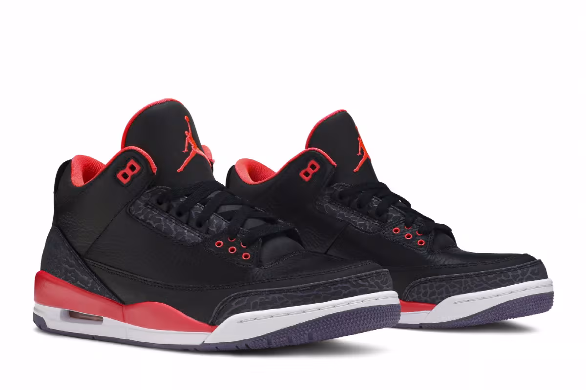 Air Jordan 3 Crimson, view 9