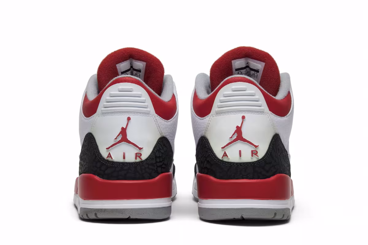 Air Jordan 3 Fire Red 2013, view 7