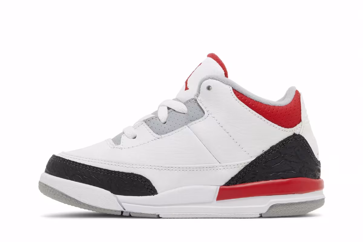 Air Jordan 3 TD Fire Red 2013, view 4