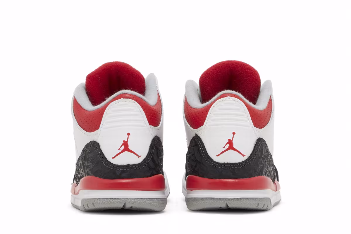 Air Jordan 3 TD Fire Red 2013, view 7