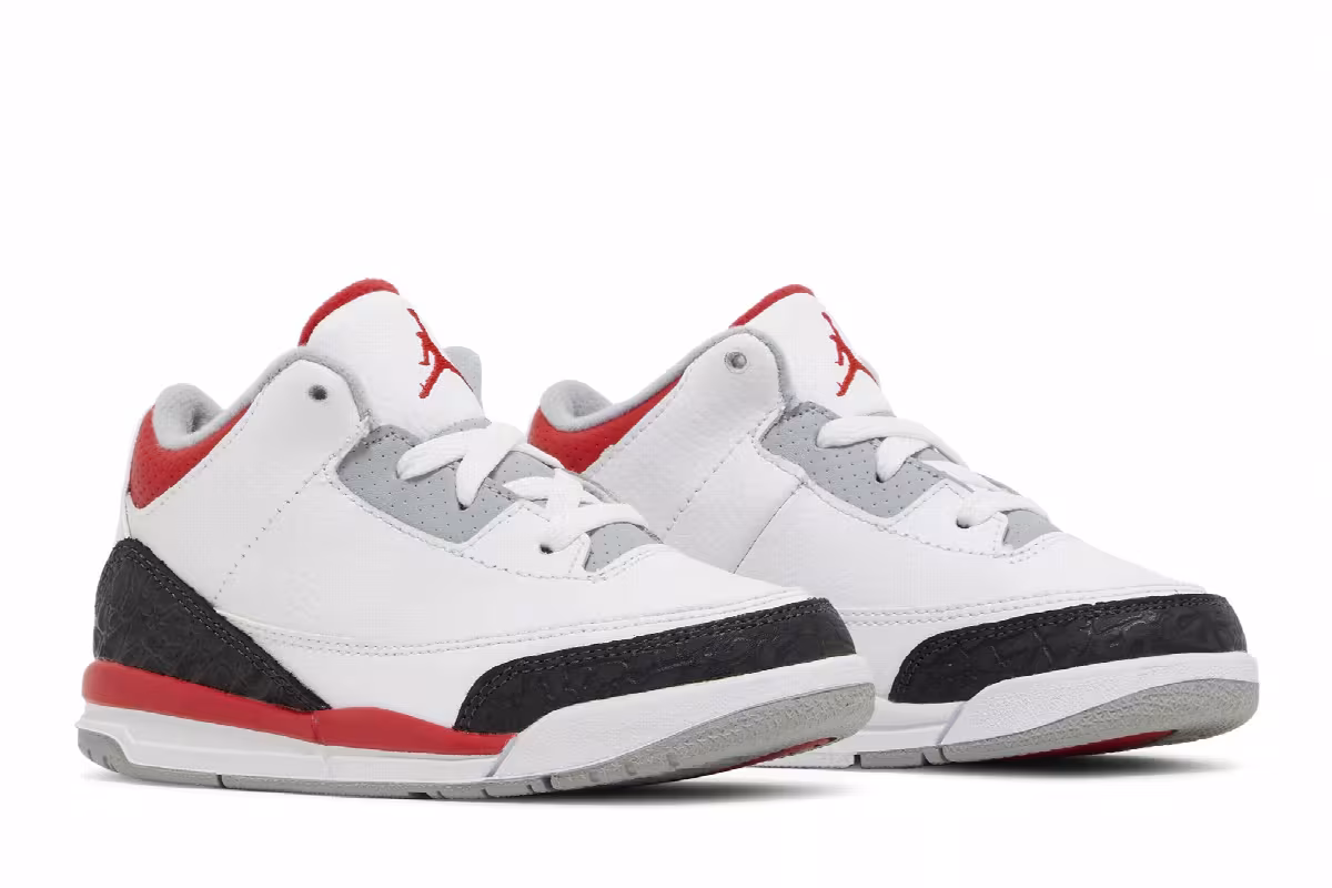 Air Jordan 3 TD Fire Red 2013, view 9