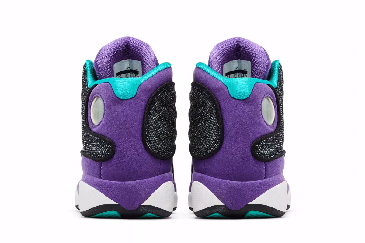 Air Jordan 13 GS Violet Teal, view 7