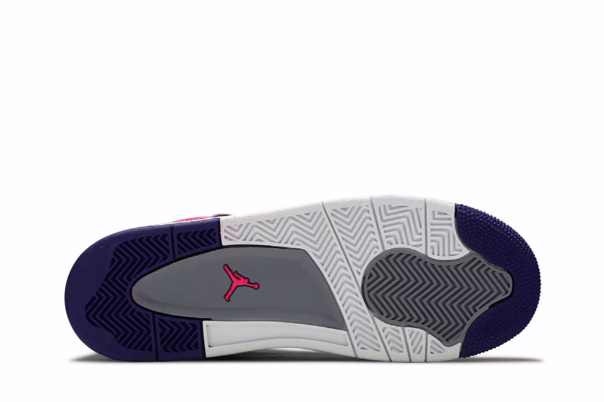 Air Jordan 4 GS Pink Foil, view 5