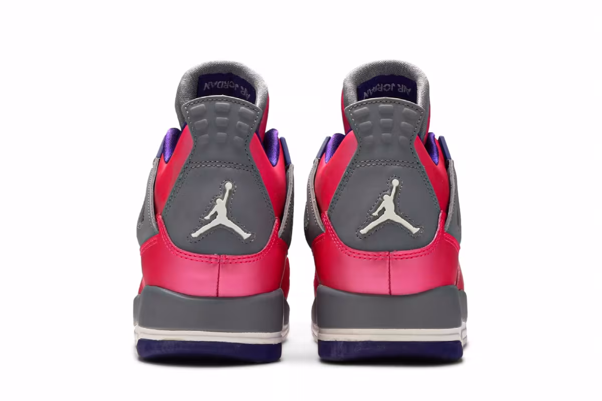 Air Jordan 4 GS Pink Foil, view 7