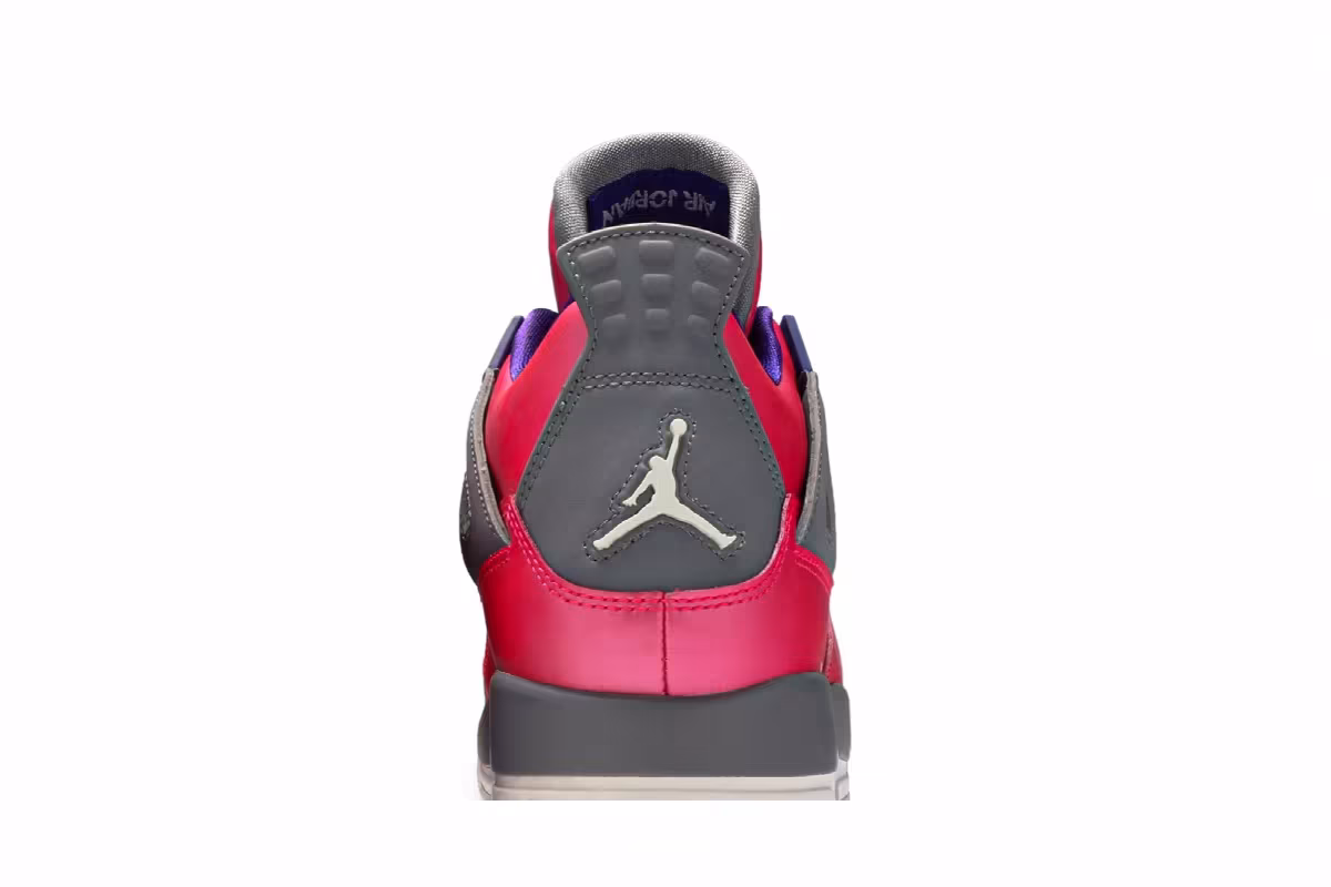 Air Jordan 4 GS Pink Foil, view 8