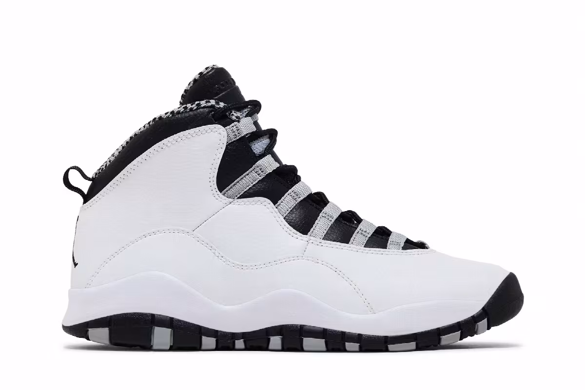 Air Jordan 10 GS Steel 2013, view 2