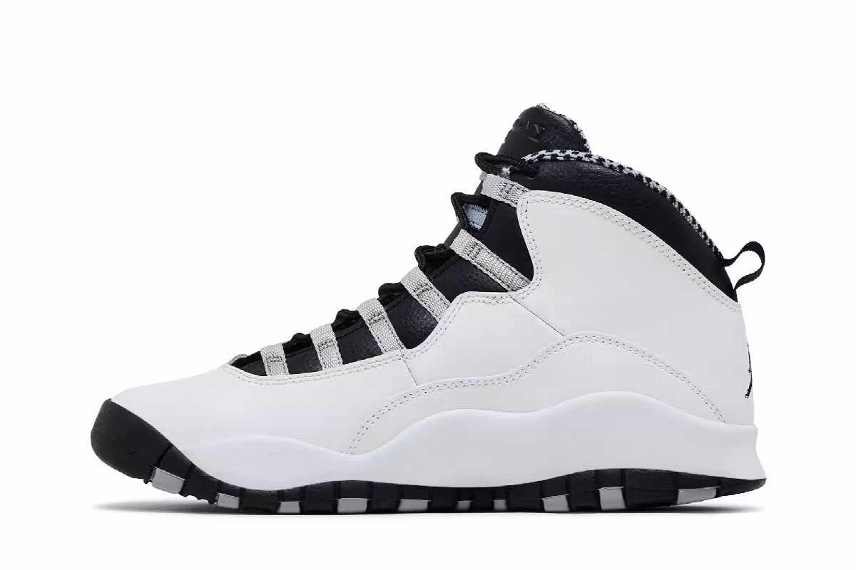 Air Jordan 10 GS Steel 2013, view 4