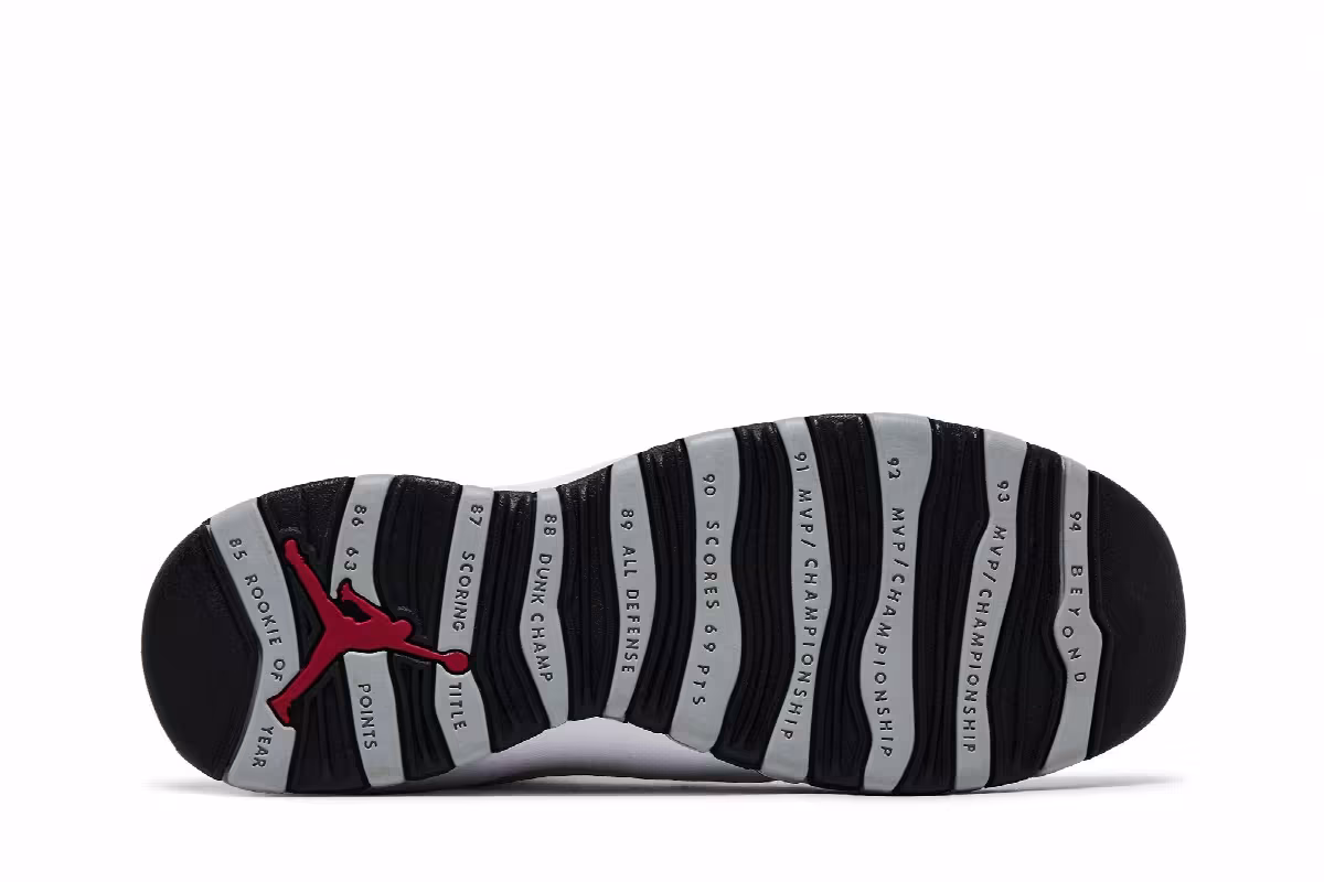 Air Jordan 10 GS Steel 2013, view 5