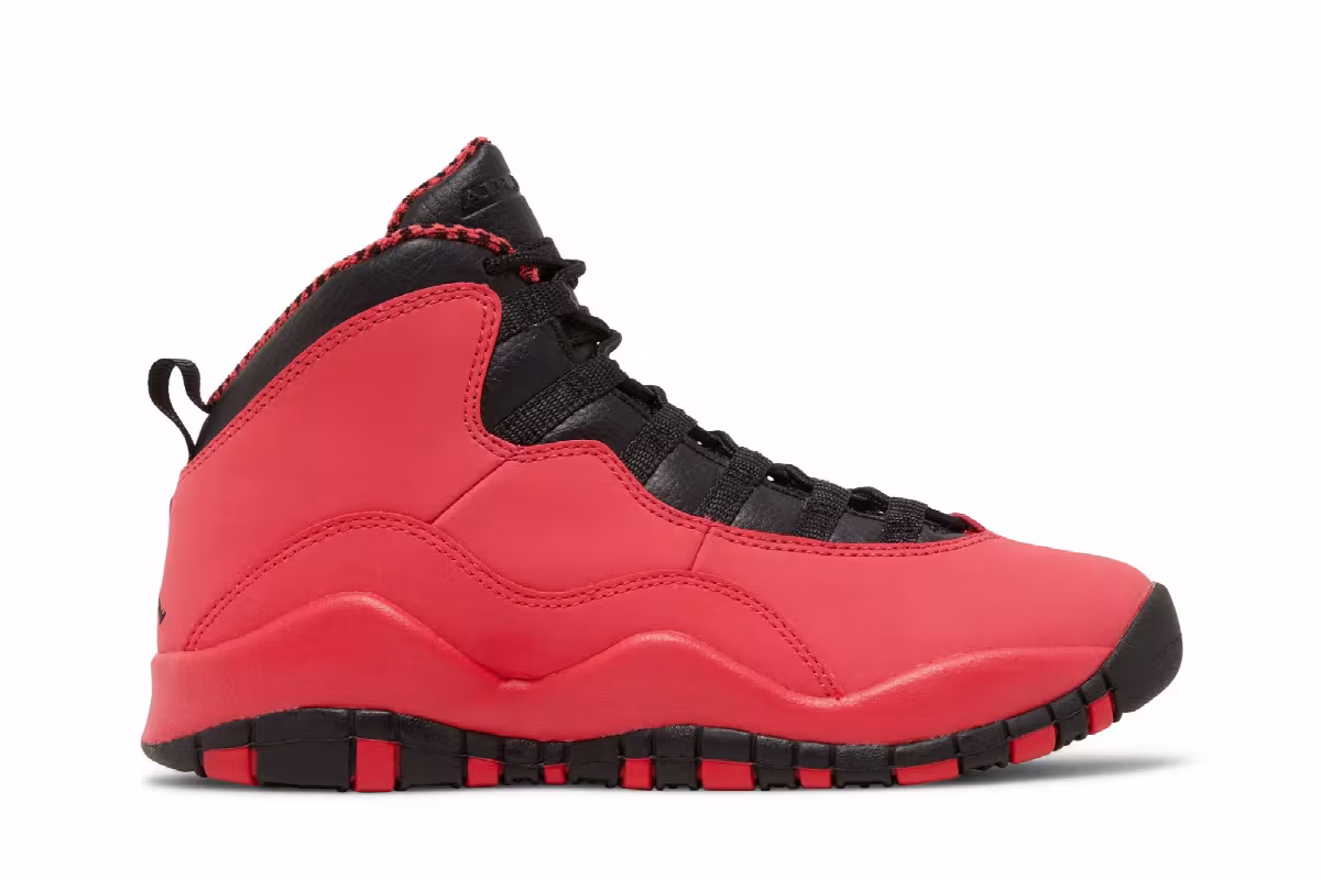 Air Jordan 10 GG Fusion Red, view 2