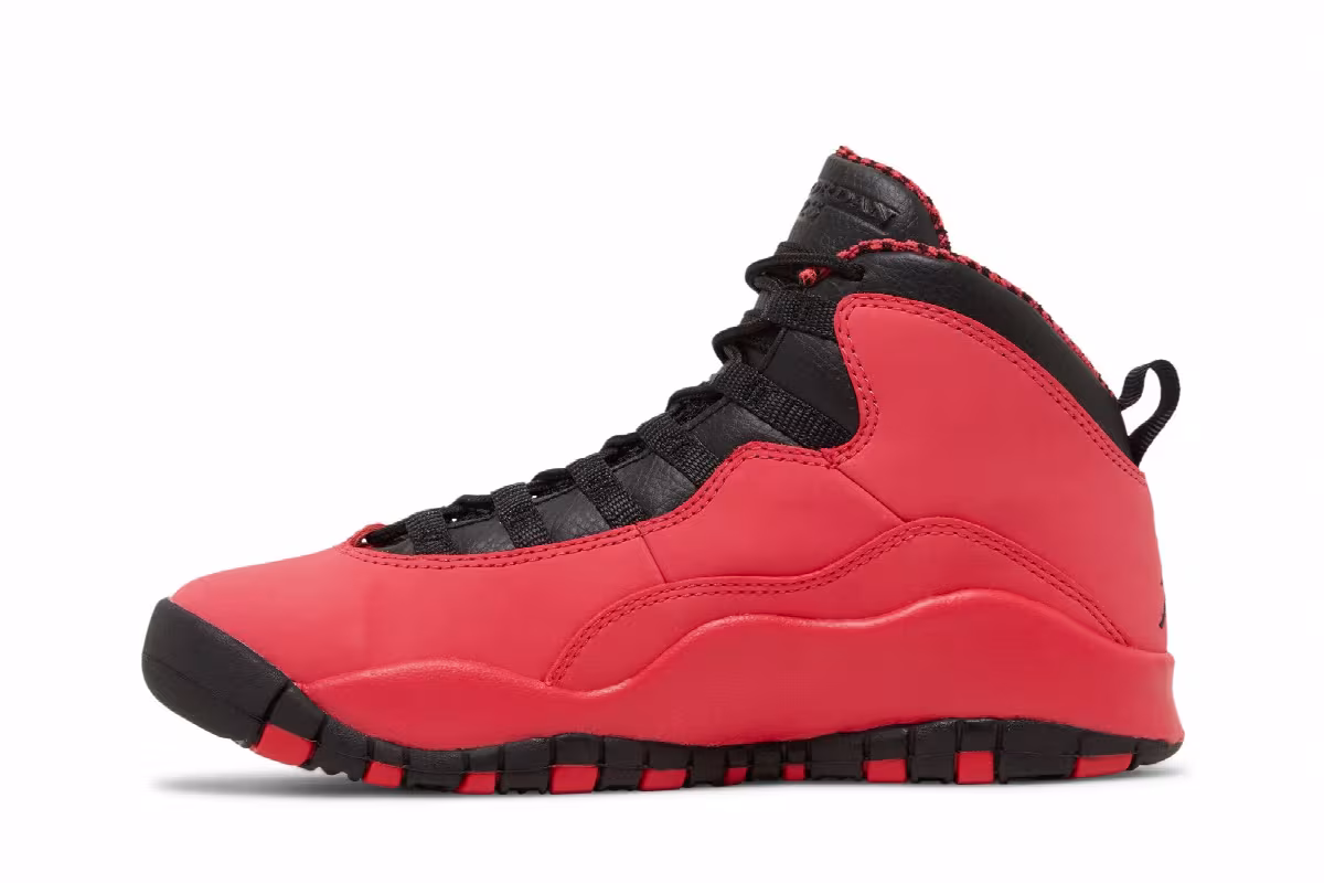 Air Jordan 10 GG Fusion Red, view 4