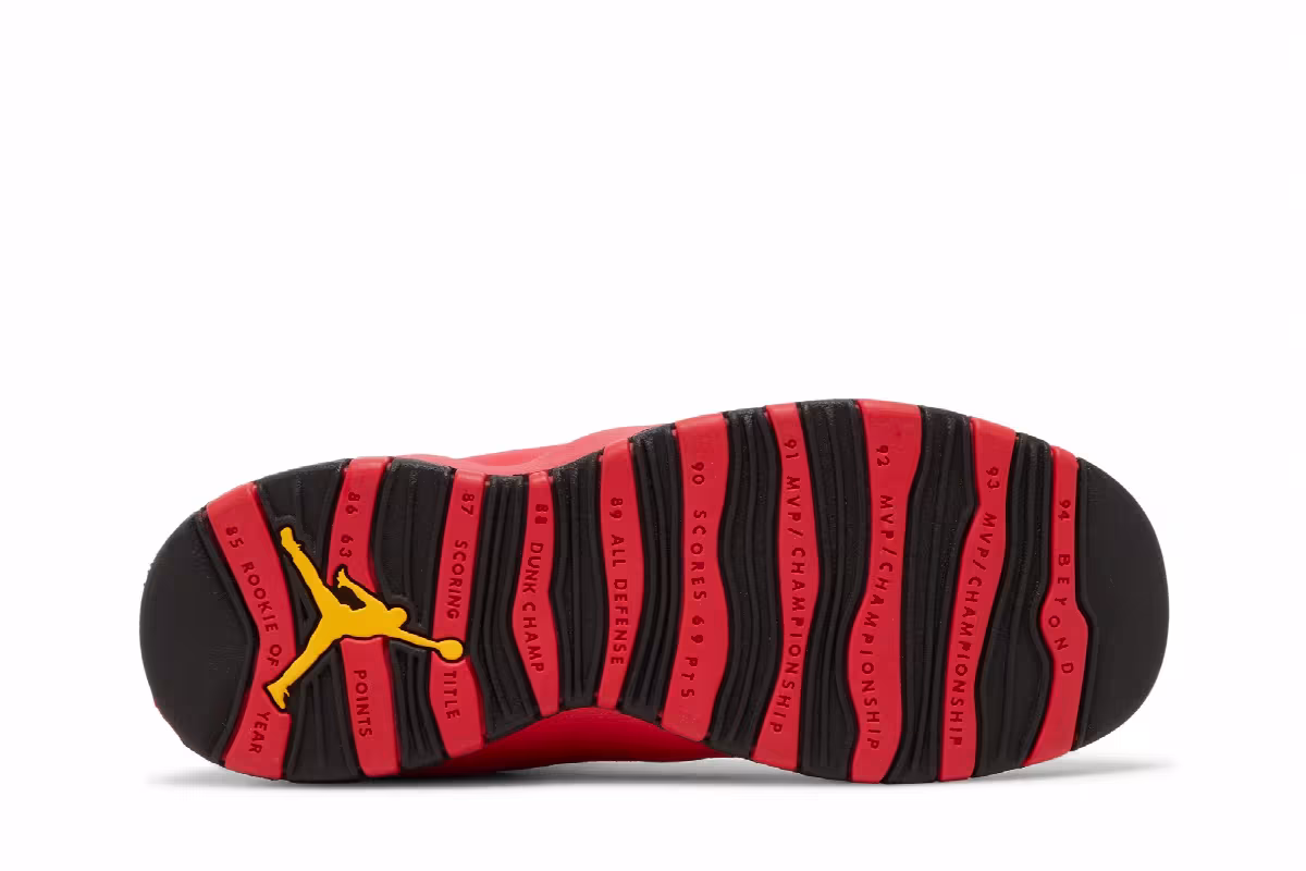 Air Jordan 10 GG Fusion Red, view 5