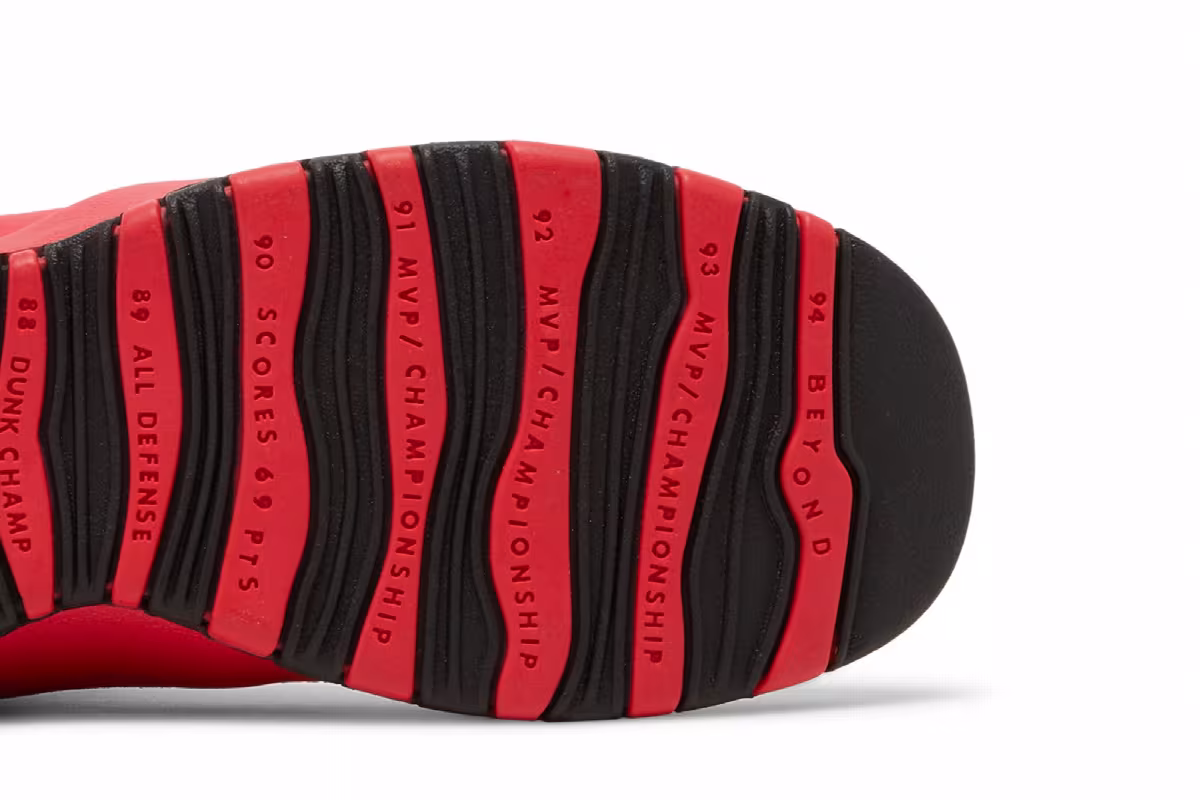 Air Jordan 10 GG Fusion Red, view 6