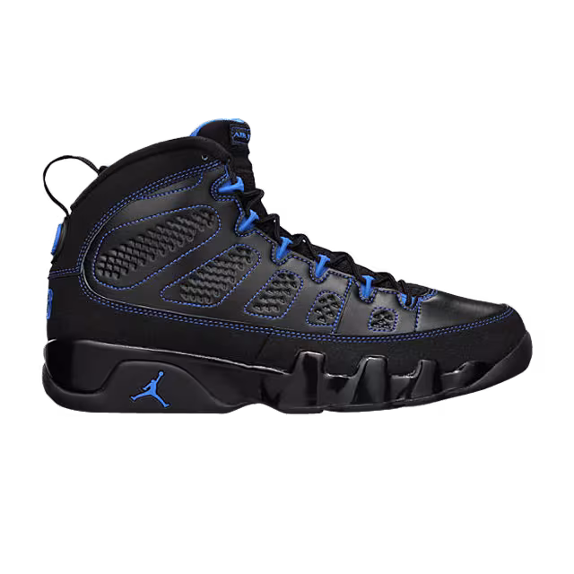 Air Jordan 9 Photo Blue Black Bottom