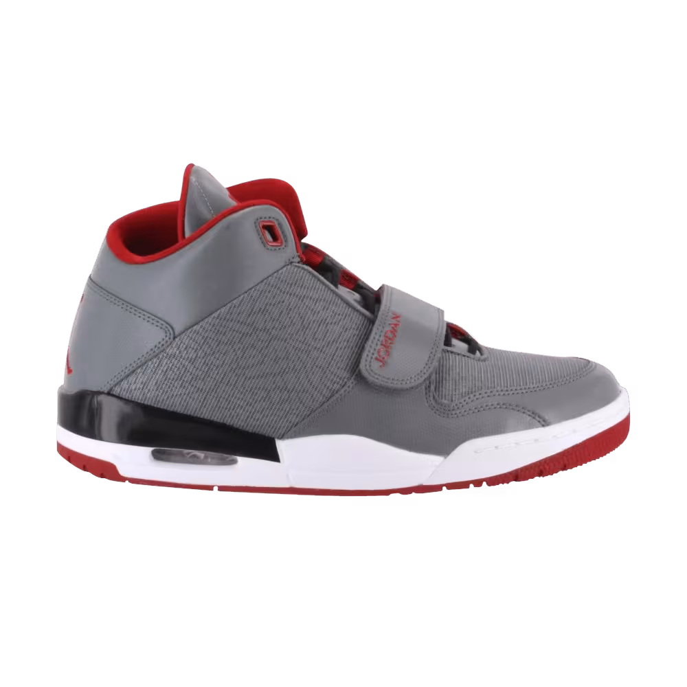 Air Jordan Flight Club 90s Grey Gym Red