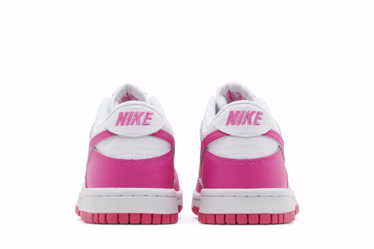 Nike Dunk Low GS Laser Fuchsia, view 7