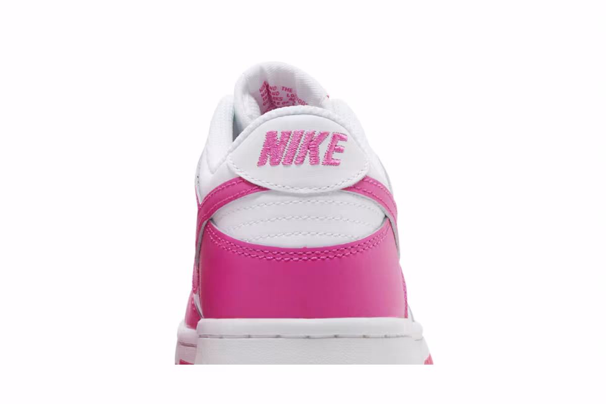 Nike Dunk Low GS Laser Fuchsia, view 8