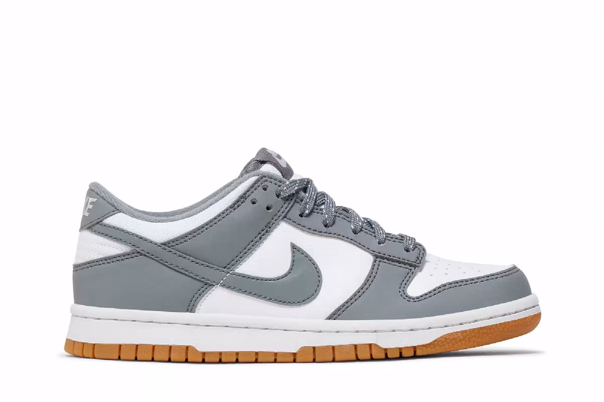 Nike Dunk Low GS Reflective Grey, view 2