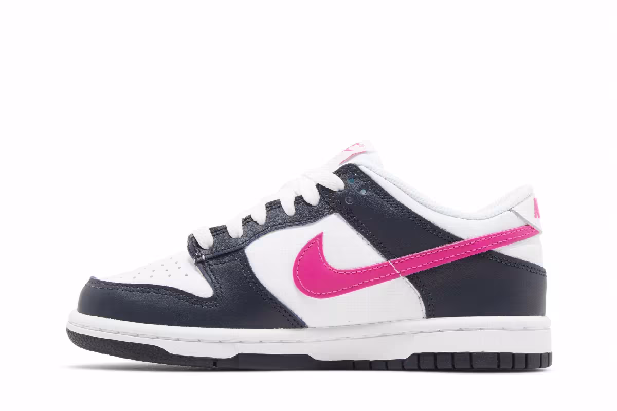 Nike Dunk Low GS Obsidian Fierce Pink, view 4