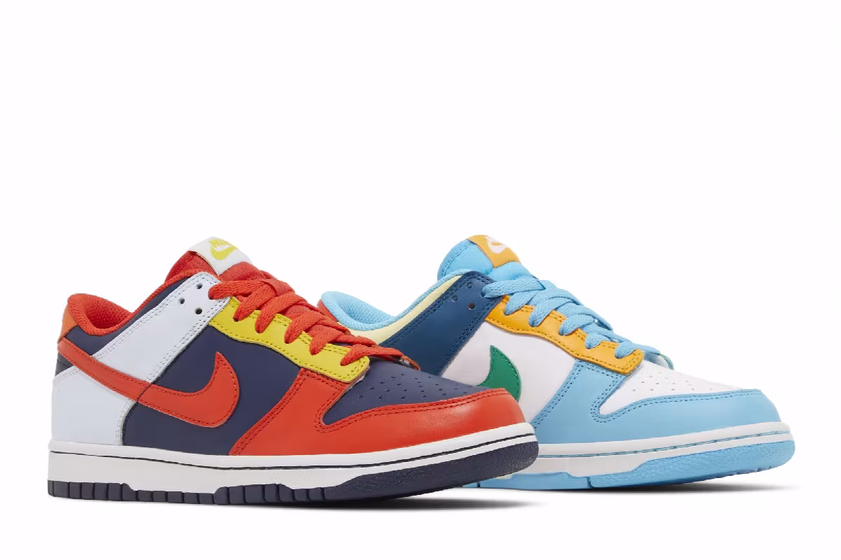 Nike Dunk Low GS What The, view 9