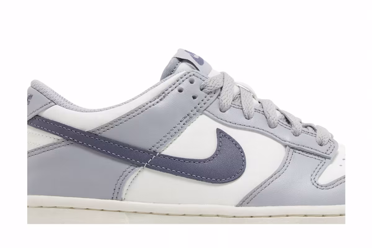 Nike Dunk Low GS Platinum Tint Light Carbon, view 3