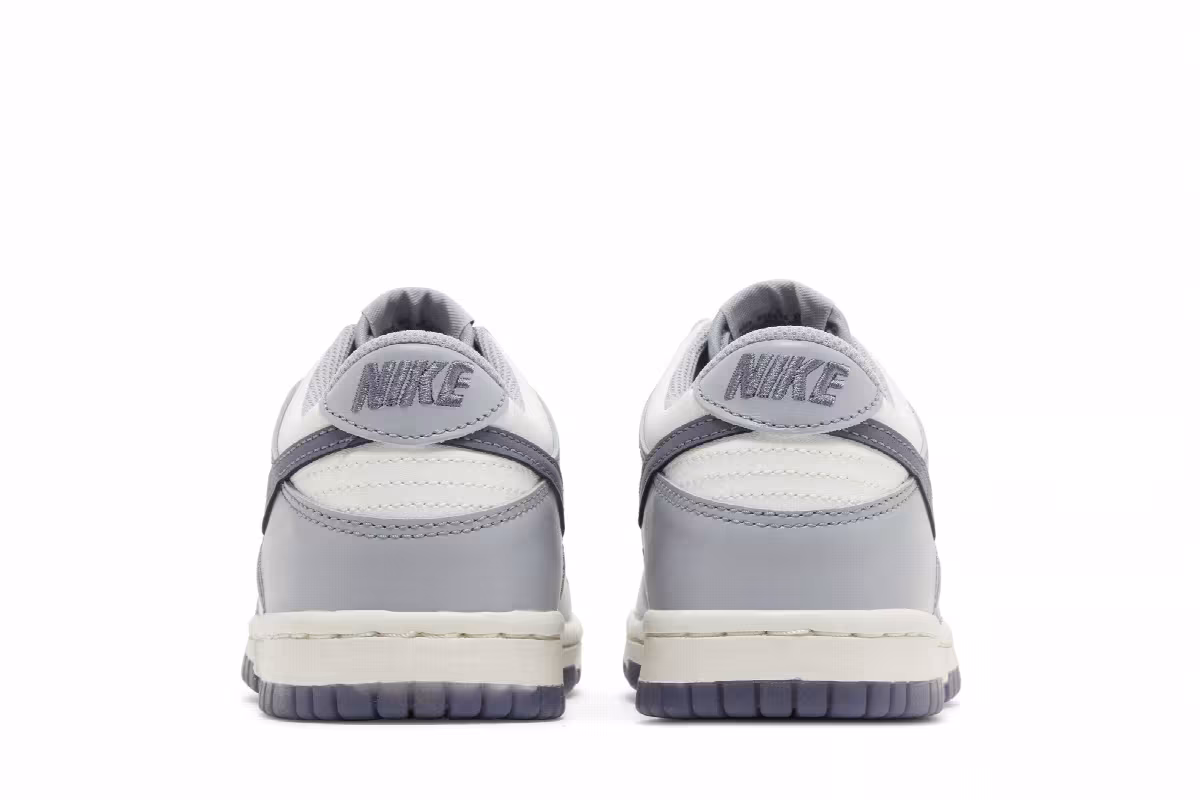 Nike Dunk Low GS Platinum Tint Light Carbon, view 7