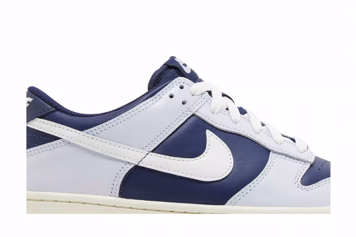 Nike Dunk Low GS Football Grey Midnight Navy, view 3