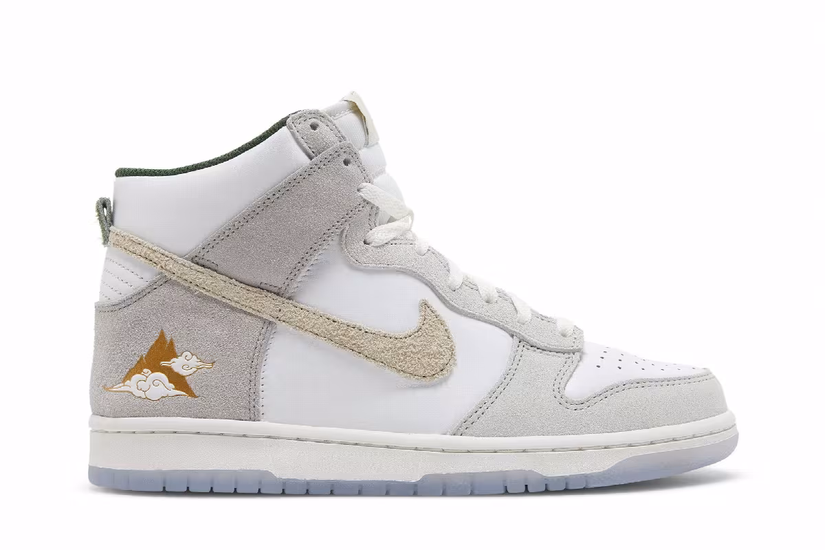 Nike Dunk High GS San Francisco Pack - Gold Mountain, view 2