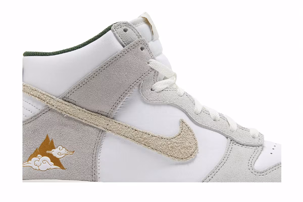 Nike Dunk High GS San Francisco Pack - Gold Mountain, view 3