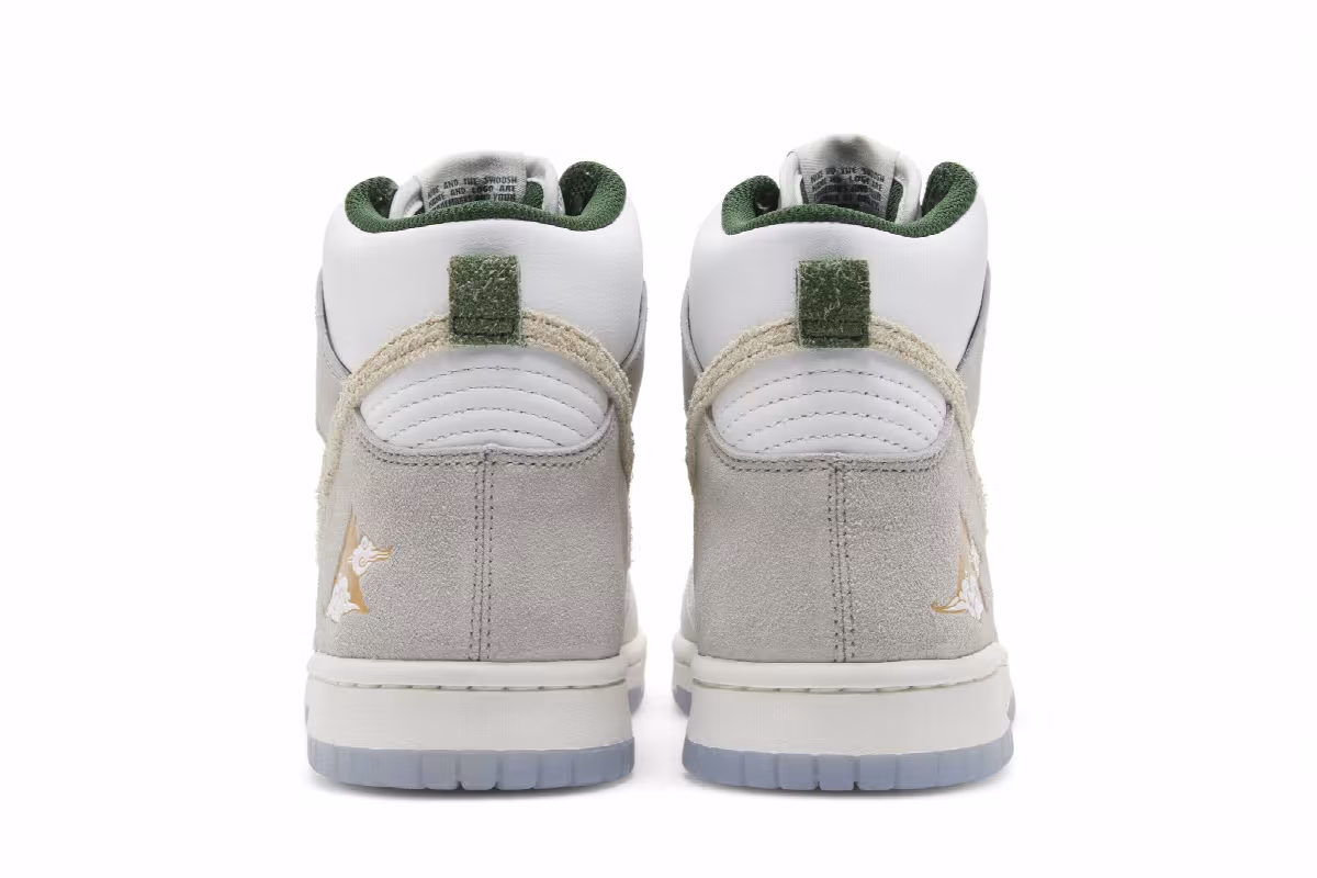 Nike Dunk High GS San Francisco Pack - Gold Mountain, view 7