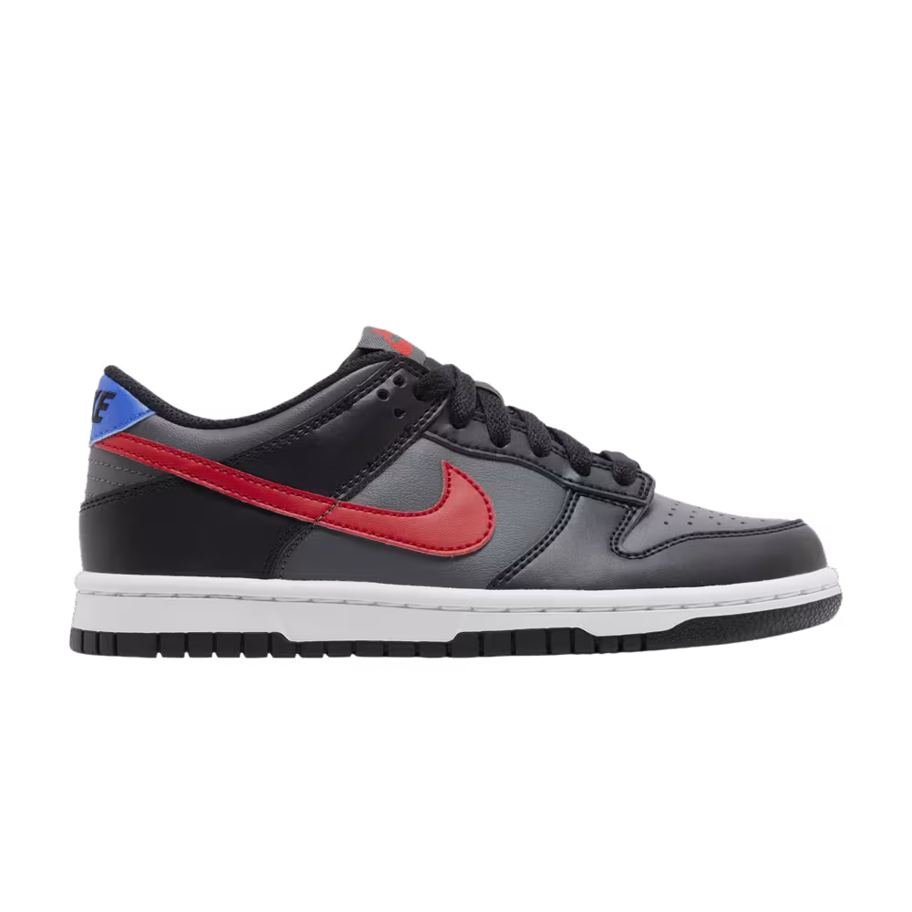 Nike Dunk Low GS Black Red Blue