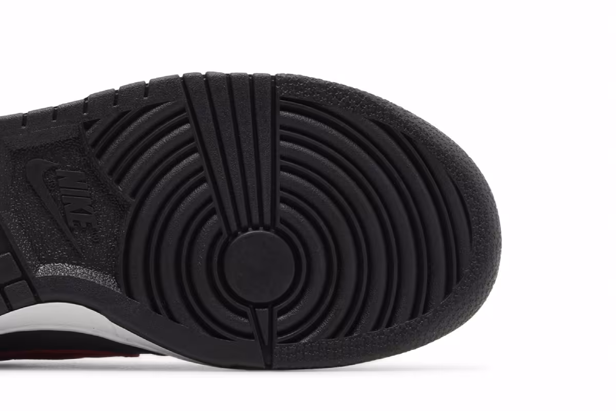 Nike Dunk Low GS Black Red Blue, view 6