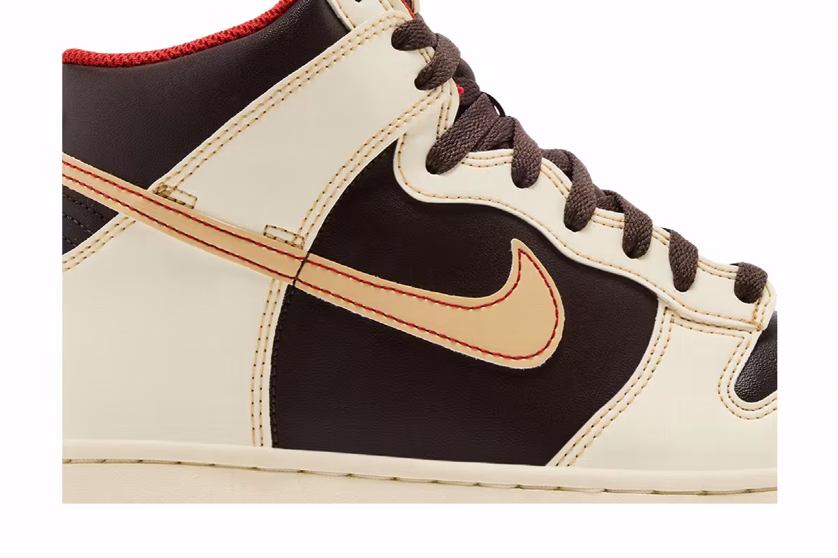 Nike Dunk High GS Baroque Brown, view 3