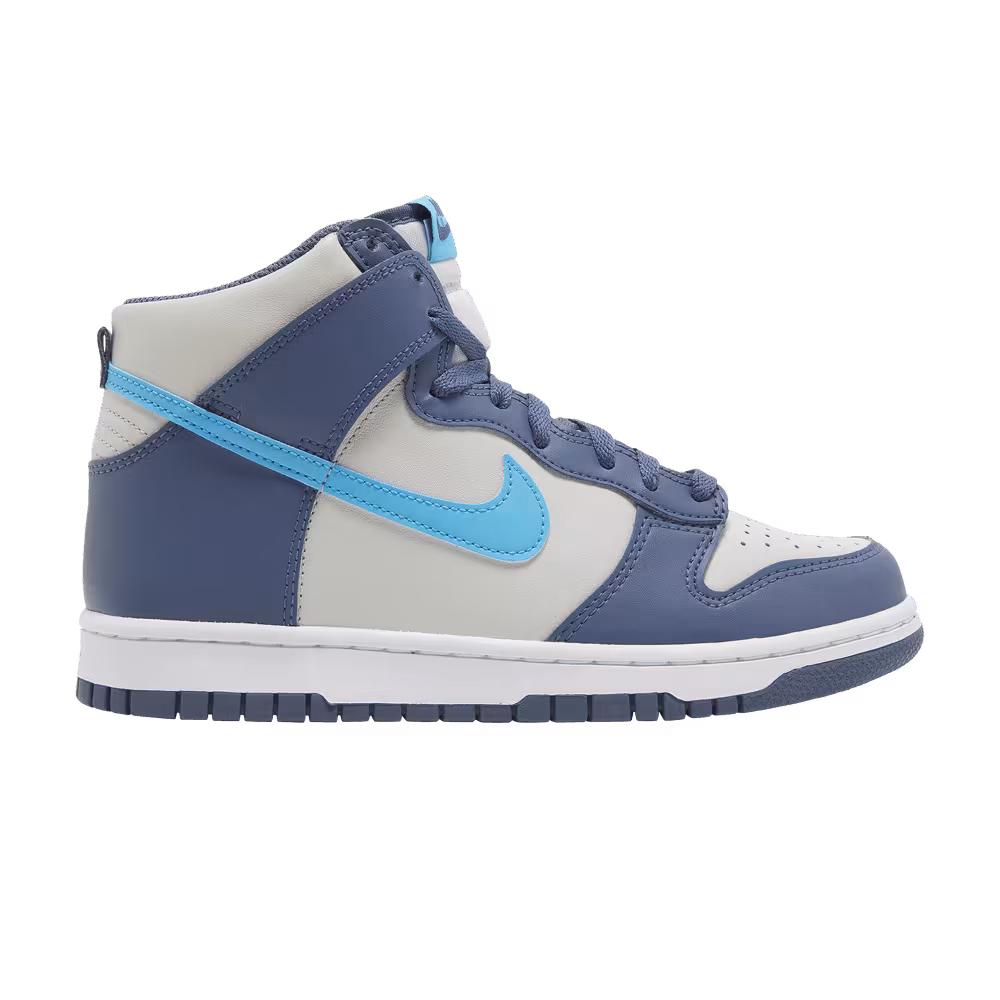 Nike Dunk High GS Light Bone Diffused Blue