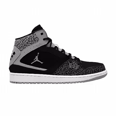 Air Jordan 1 Flight 'Black Grey Elephant'