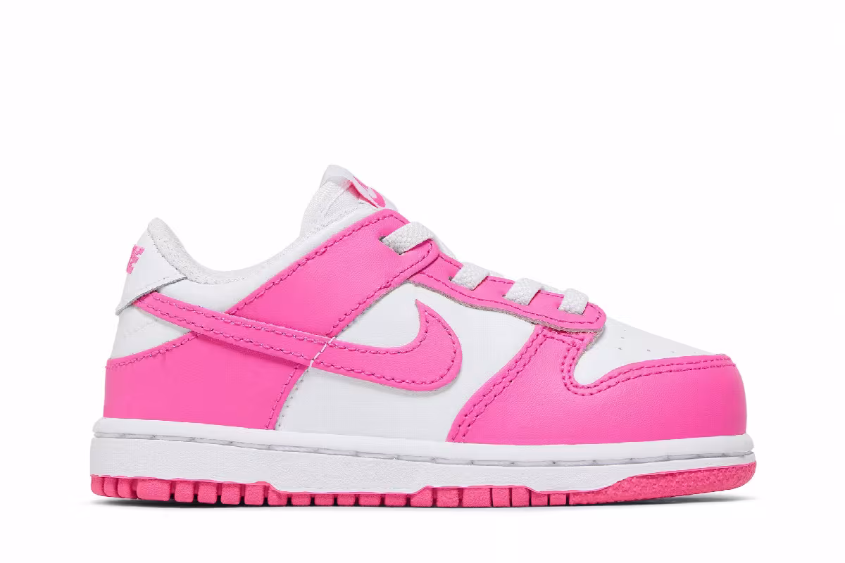 Nike Dunk Low TD Laser Fuchsia, view 2