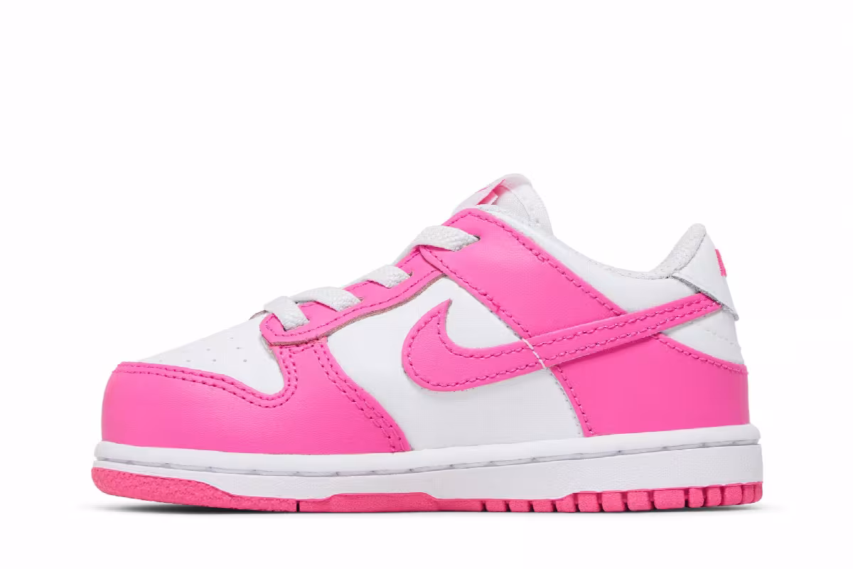 Nike Dunk Low TD Laser Fuchsia, view 4