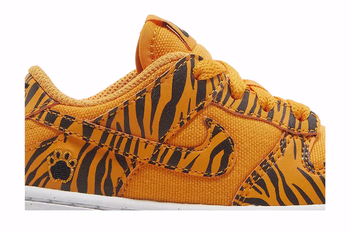 Nike Dunk Low Next Nature TD Tiger Stripes, view 3