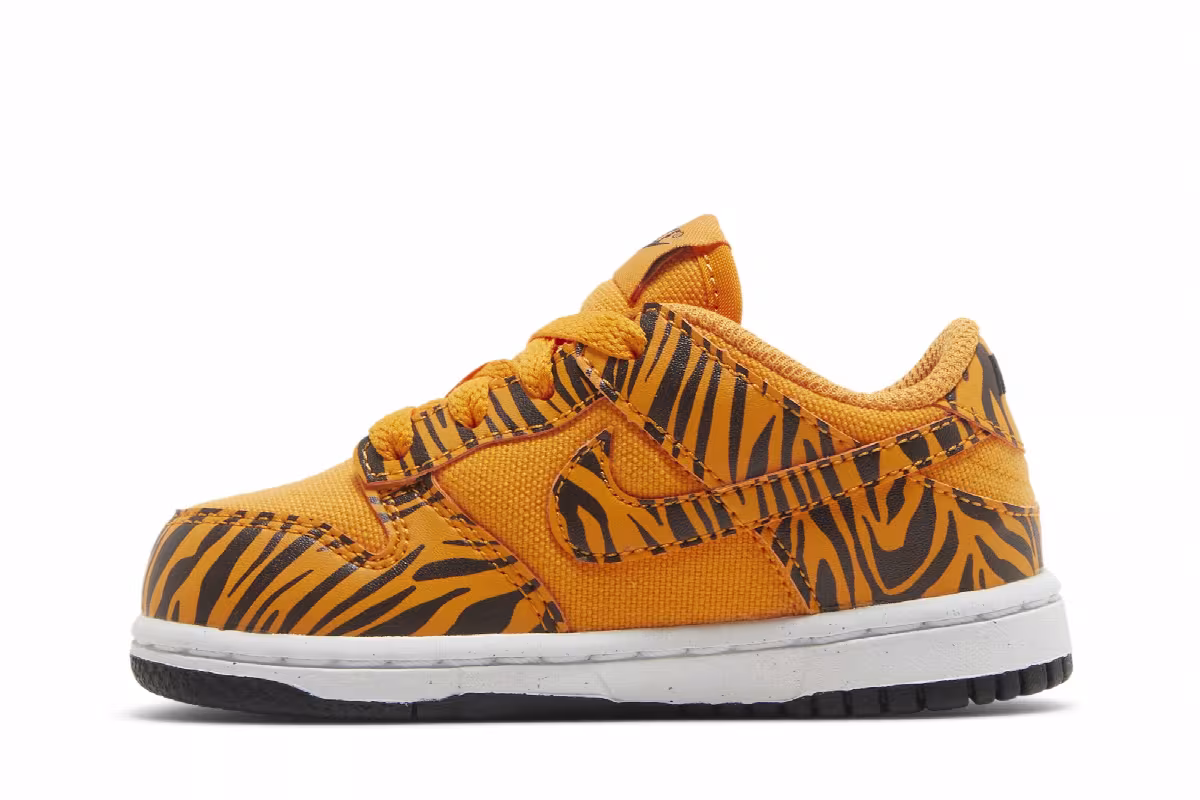 Nike Dunk Low Next Nature TD Tiger Stripes, view 4