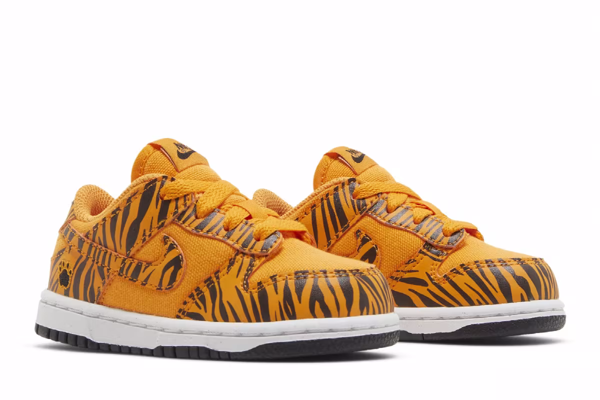 Nike Dunk Low Next Nature TD Tiger Stripes, view 9