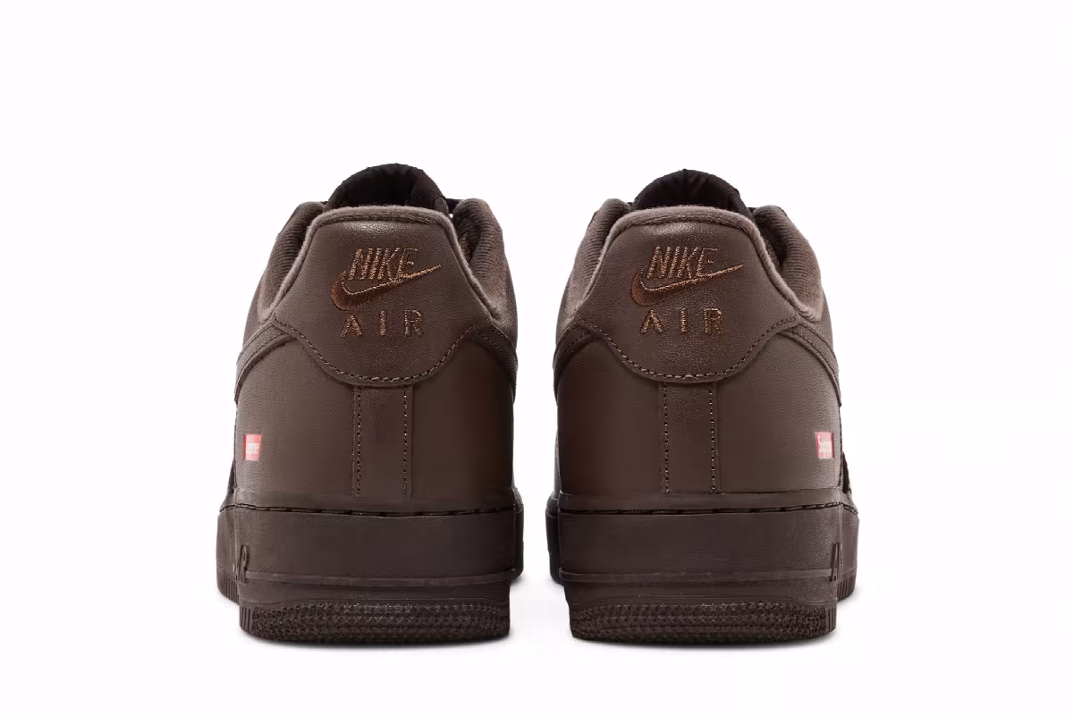 Supreme x Nike Air Force 1 Low Box Logo - Baroque Brown, view 7