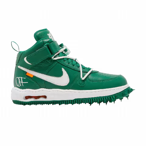 Off-White x Nike Air Force 1 Mid SP Leather 'Pine Green'