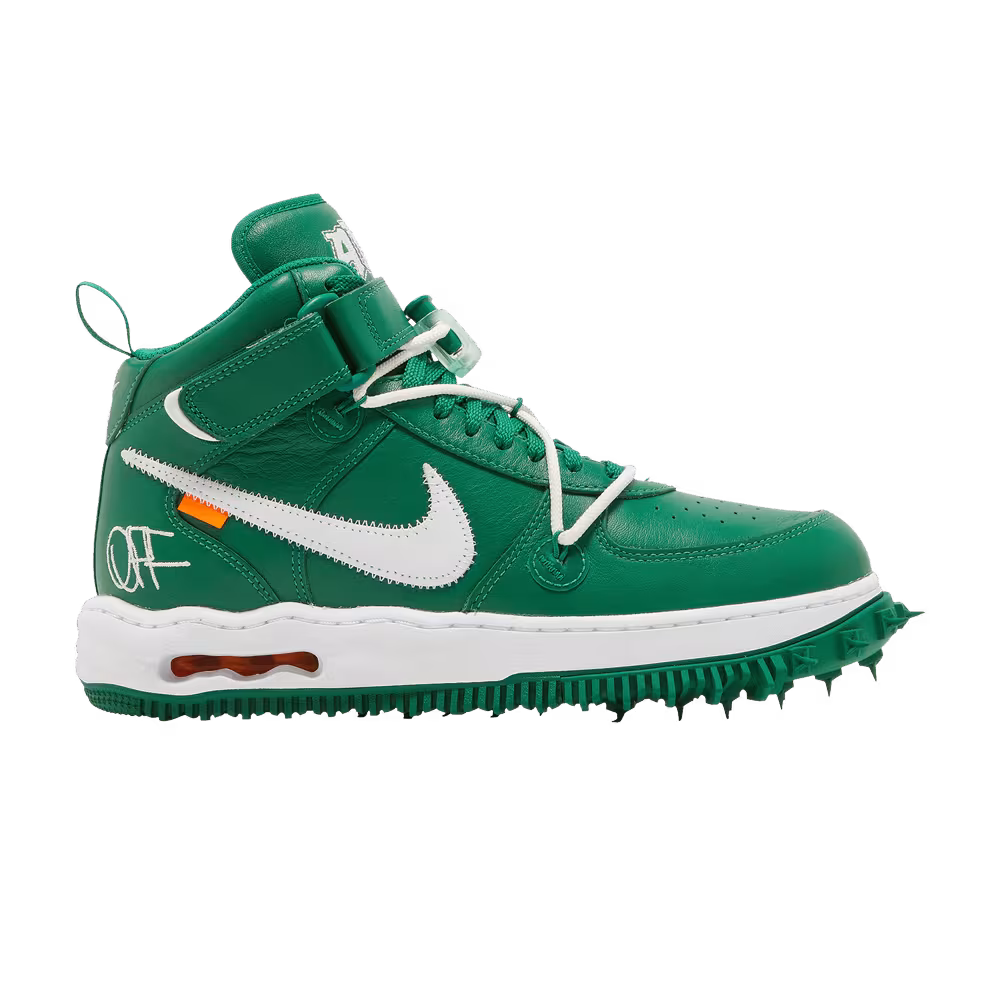 Off-White x Nike Air Force 1 Mid SP Leather Pine Green