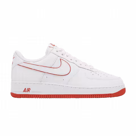 Nike Air Force 1 '07 'White Picante Red'