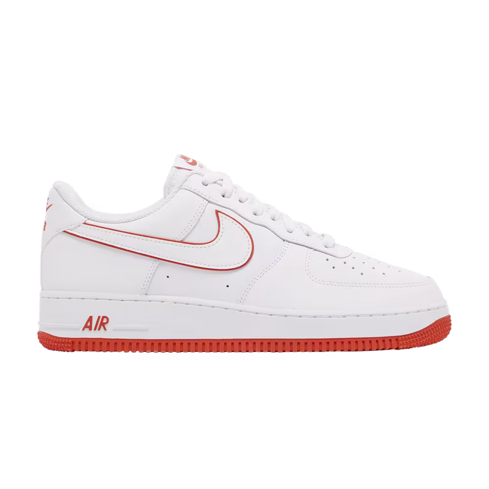 Nike Air Force 1 White Picante Red