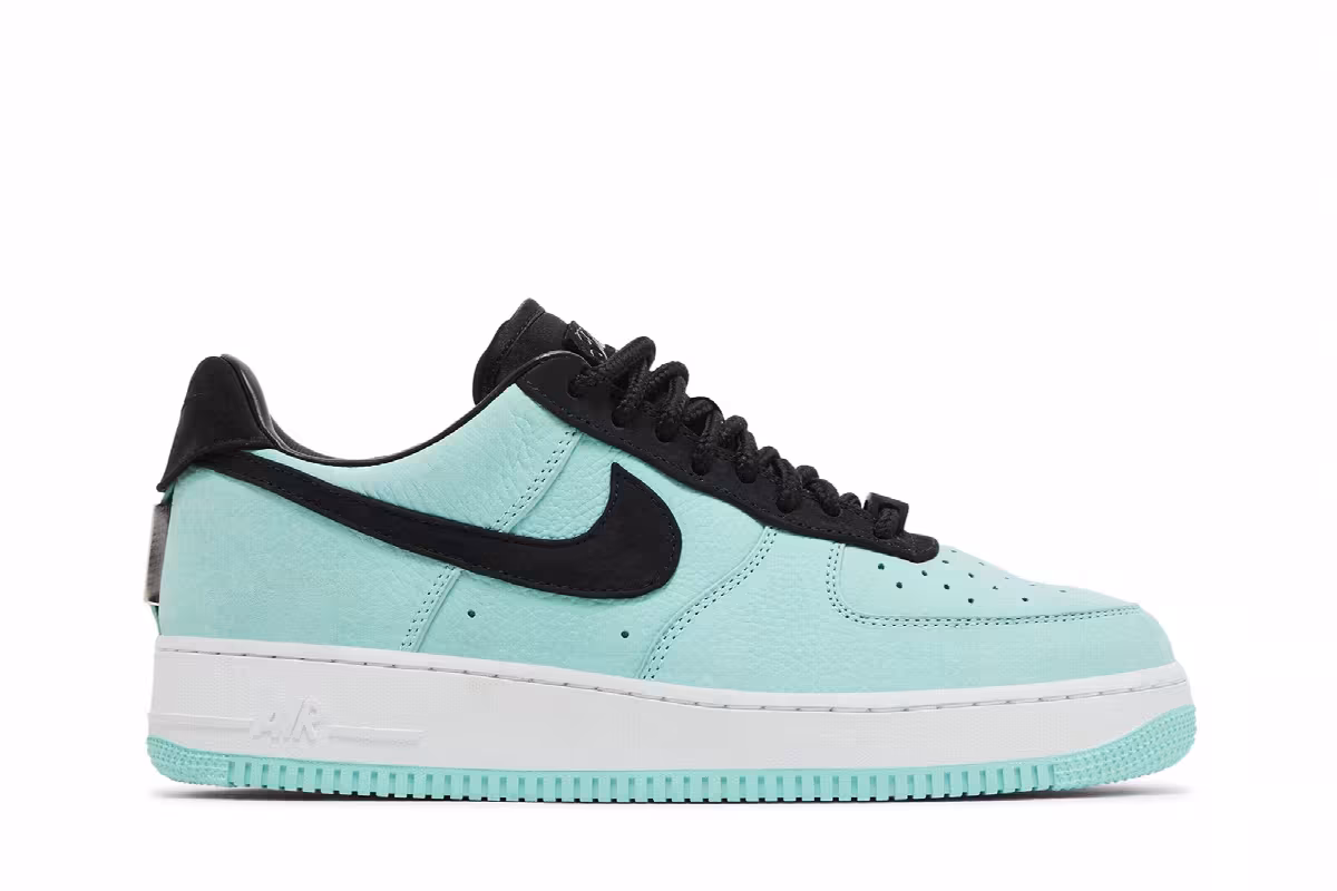 Tiffany & Co. x Nike Air Force 1 Low 1837, view 2