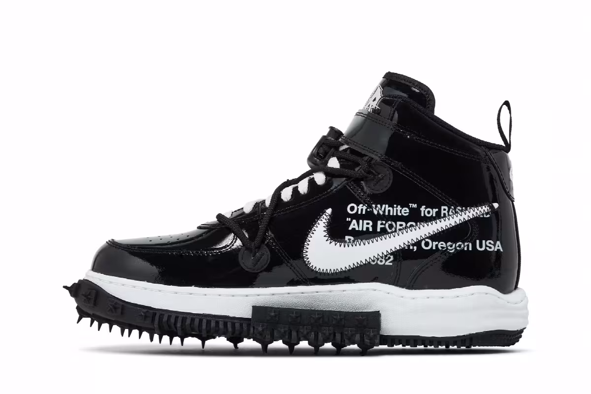 Off-White x Nike Air Force 1 Mid SP Leather Sheed, view 4