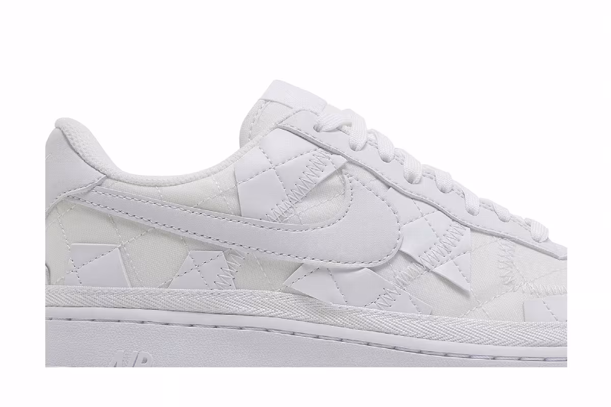Billie Eilish x Nike Air Force 1 Low Triple White, view 3