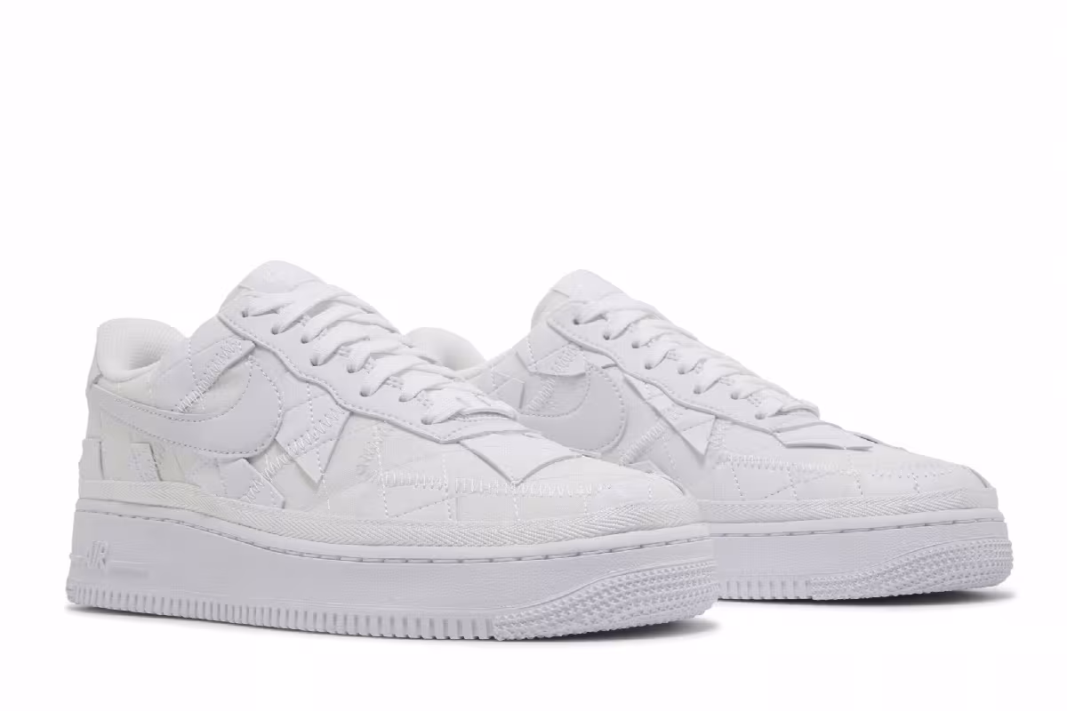 Billie Eilish x Nike Air Force 1 Low Triple White, view 9