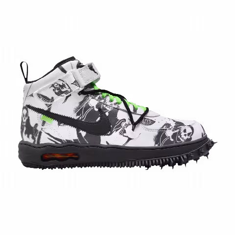 Off-White x Nike Air Force 1 Mid SP Leather 'Grim Reaper'